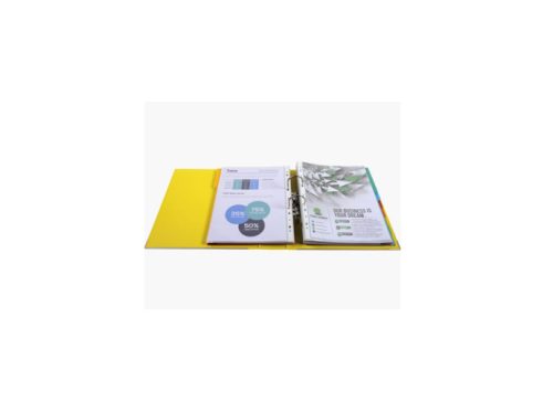 EXACOMPTA Classeur à levier PP Premium, A4, 80 mm, assortie