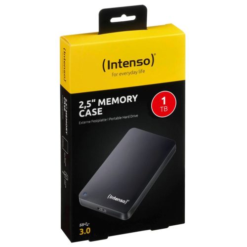 Intenso Étui mémoire 1 To 2,5″ USB 3.0 noir