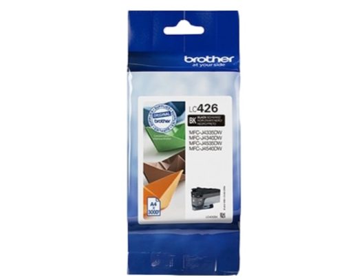 BROTHER Cartouche jet d'encre noir LC426BK