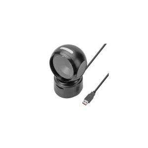 DIGITUS Lecteur de code-barres 1D/2D USB, noir compatible avec les codes QR, 200 scans/s, consommation 5V DC, 235 mA, alimentation: USB, déclenchement automatique, largeur de scan: 100 mm, Plug & Play, longueur câble: 1,4 m (DA-81005)