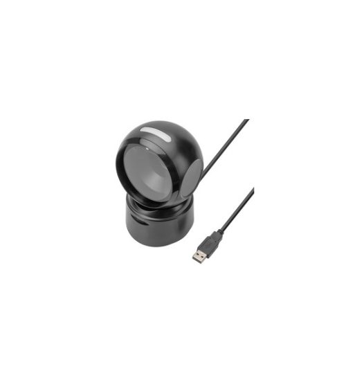 DIGITUS Lecteur de code-barres 1D/2D USB, noir compatible avec les codes QR, 200 scans/s, consommation 5V DC, 235 mA, alimentation: USB, déclenchement automatique, largeur de scan: 100 mm, Plug & Play, longueur câble: 1,4 m (DA-81005)