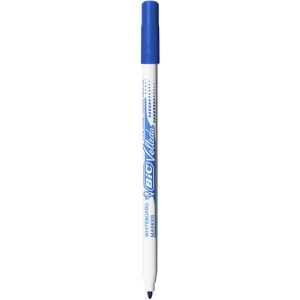 BIC Velleda 1721 Feutres pour Tableau Blanc Effaçables à Sec Pointe Conique Fine – Bleu