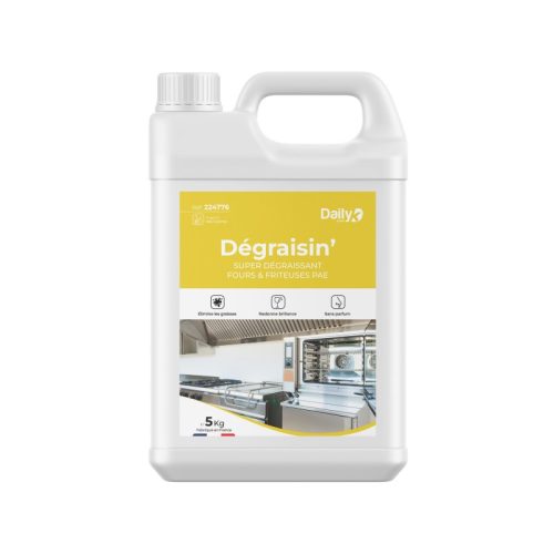 DEGRAISIN’ Dégraissant alcalin cuisine DAILYK START – Bidon 5L