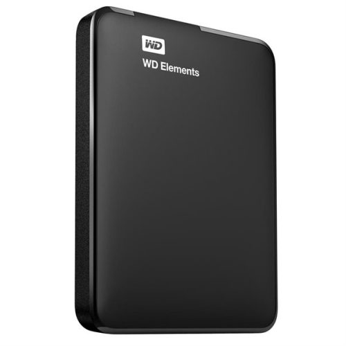 WD HDex 2.5″ USB3 2TB Elements Portable black 24 mois garantie retour constructeur