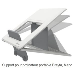 Fellowes Support pour ordinateur portable Breyta, noir