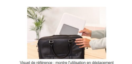 Fellowes Support pour ordinateur portable Breyta, noir