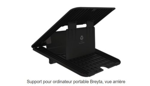 Fellowes Support pour ordinateur portable Breyta, noir