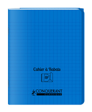 CONQUERANT CLASSIQUE Cahier à rabat 240 x 320 mm, bleu