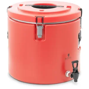 Conteneur isotherme - 30 l - Robinet - Royal Catering