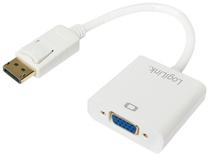 LogiLink Adaptateur VGA - DisplayPort 1.2