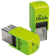 trodat Schmuddelpfoten-Stempel-Spiel "Olchis", Junge