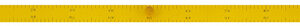 Wonday Règle pour tableau, longueur: 1 m, en bois