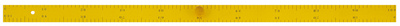 Wonday Règle pour tableau, longueur: 1 m, en bois