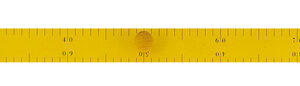 Wonday Règle plate pour tableau, 1 m, en bois, aimanté