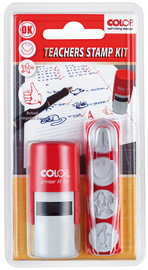 COLOP Tampon pour enseignant "Teachers Stamp Kit", 4 motifs