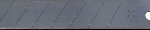 NT Lames de rechange pour cutter BL-51P, 18 mm, noir