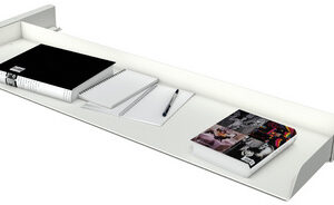 kerkmann Rangement pour bureau assis-debout Move 3, blanc
