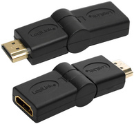LogiLink Adaptateur HDMI femelle - HDMI mâle, inclinable