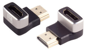 shiverpeaks Adaptateur HDMI-A BASIC-S, coudé vers le bas