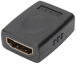 DIGITUS Adaptateur HDMI, fiches femelles HDMI-A, noir