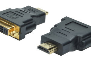 DIGITUS Adaptateur HDMI, HDMI-A - DVI-I, noir