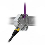 shiverpeaks Adaptateur rail DIN pour module Keystone RJ45