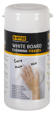 Bi-Office Lingettes nettoyantes tableau blanc, 100 pièces