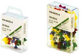 WEDO Punaise, assorti, grand paquet
