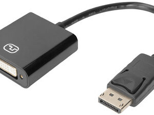 DIGITUS Adaptateur/convertisseur actif Displayport, DP - DVI
