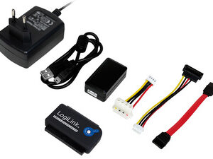 LogiLink Câble adaptateur USB 2.0 - SATA et IDE, longueur: