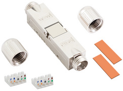 LogiLink Connecteur de câbles confectionnable sur site