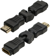 LogiLink Adaptateur HDMI femelle - HDMI mâle, inclinable