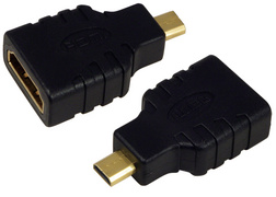 LogiLink Adaptateur connecteur HDMI femelle - Micro HDMI