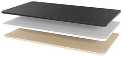 LogiLink Plateau de table, 3 parties, blanc
