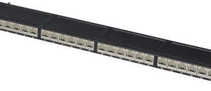 DIGITUS panneau brassage 19" Cat.6, classe E, 24 ports, noir