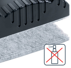 nobo Brosse magnétique pour tableau blanc, feutre gris