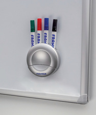 FRANKEN Support-marqueur pour 4 marqueurs, effaceur intégré