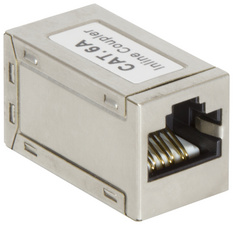 LogiLink Connecteur de câbles Patch Cat. 6A, blindé, mince