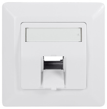 LogiLink Boîtier d'encastrement pour module Keystone, blanc
