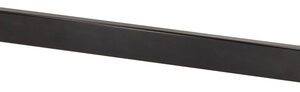 LogiLink Panneau plein 19", 1 U, en métal, noir (RAL9005)
