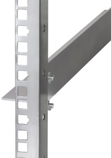LogiLink Kit d'équerres 19", profondeur d'armoire de 1.000mm