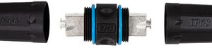 LogiLink Connecteur de câble extérieur, cat.6A/7/7A/8, noir