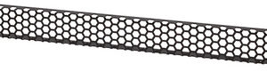 LogiLink Panneau d'aération 19", sans outil, 1 U, noir