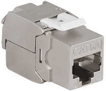LogiLink Connecteur Keystone cat.6A, classe EA, blindé