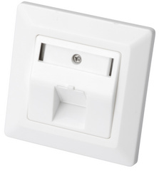 DIGITUS Boîtier vide pour module Keystone, 2 compartiments
