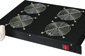 DIGITUS Unité de ventilation 19", 1U, 4x ventilateurs 120mm