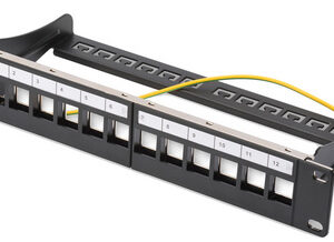 DIGITUS Panneau de brassage 10" pour modules Keystone,