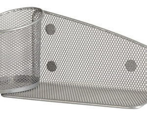 ALBA Support pour accessoires "MESHTAB", gris métal