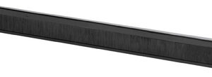 DIGITUS Panneau de passe-câbles 19", 1U, noir