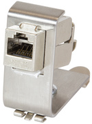 LogiLink Adaptateur rail DIN pour 2 modules Keystone, métal